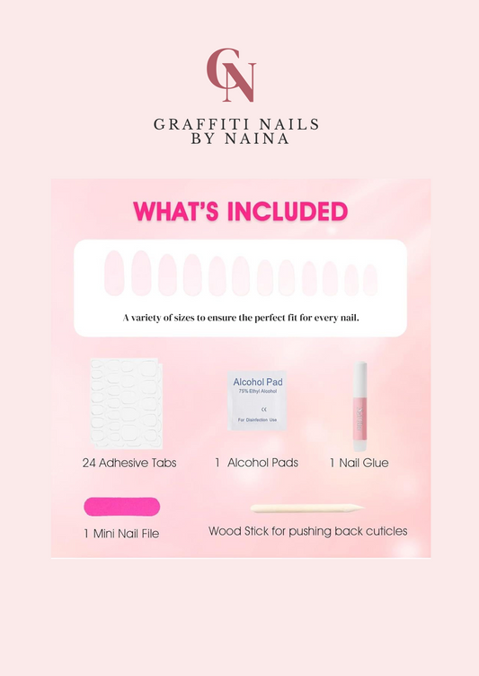 GN01 - Cherry Delight Tips (White + Red)