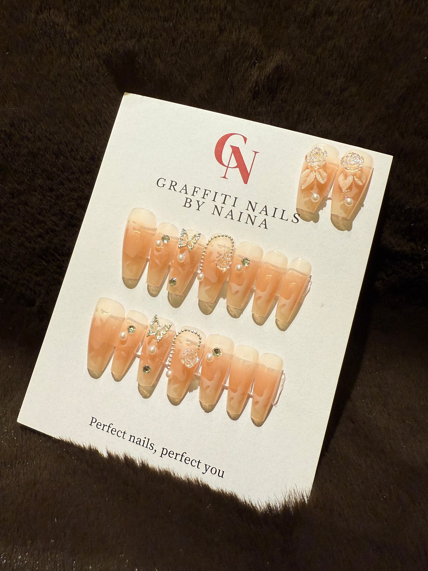 GN21 - Peach Royale (Peach Marble + Nude)